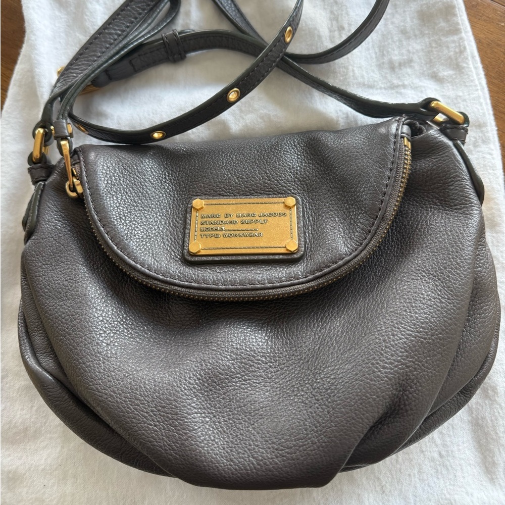 Marc by Marc Jacobs Natasha Crossbody Bag with Gold Accents